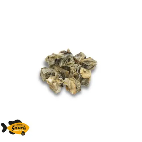 T - Crunchy cubes kabeljauwhuid